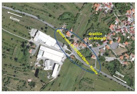 Začenjajo se gradbena dela na krožišču v Gradišču pri Materiji 2